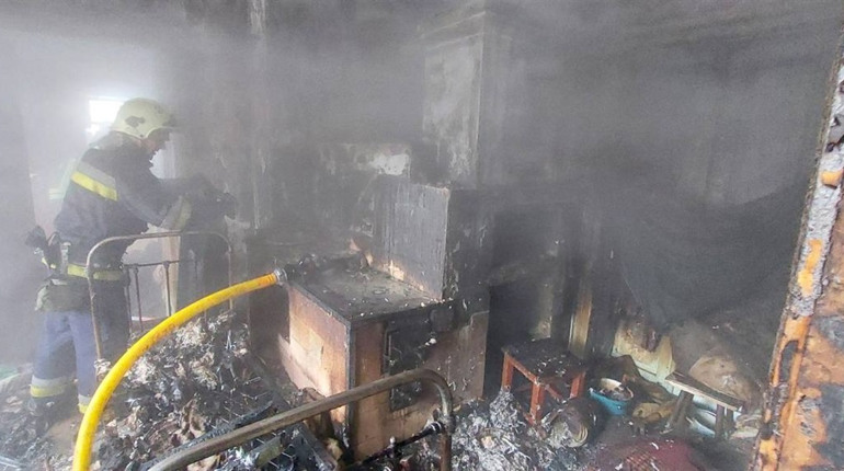 Тіло жінки виявили під час гасіння пожежі у приватному будинку в Переяславі