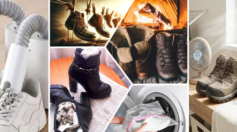 Як правильно сушити взуття