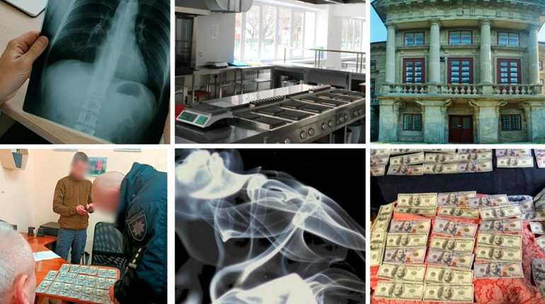 У сусідів: туберкульоз у підлітків, отруєння газом, хабарі та оновлення харчоблоку області сьогодні