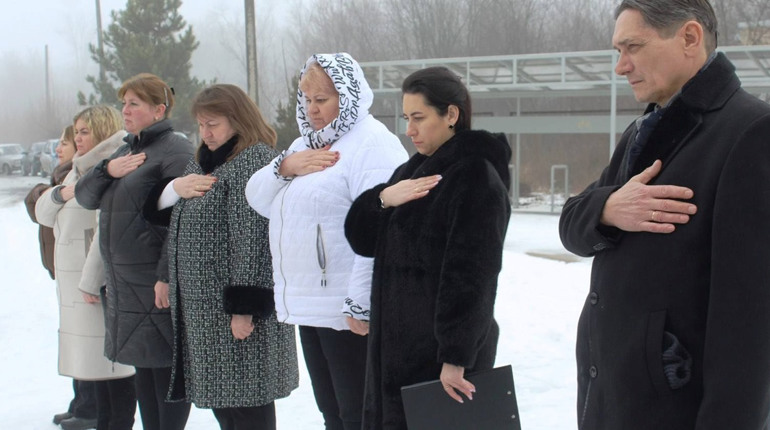 Пам’ятні дошки відкривали на честь полеглих воїнів в Марфівці та Маловодяному