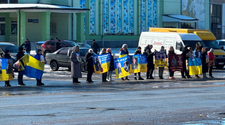 У Мені відбулася акція на підтримку військових, які зникли безвісти або перебувають у полоні