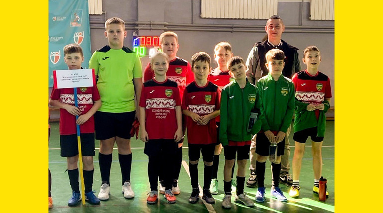 Юні футболісти з Кагарлика перемогли на районному етапі «Пліч-о-пліч»