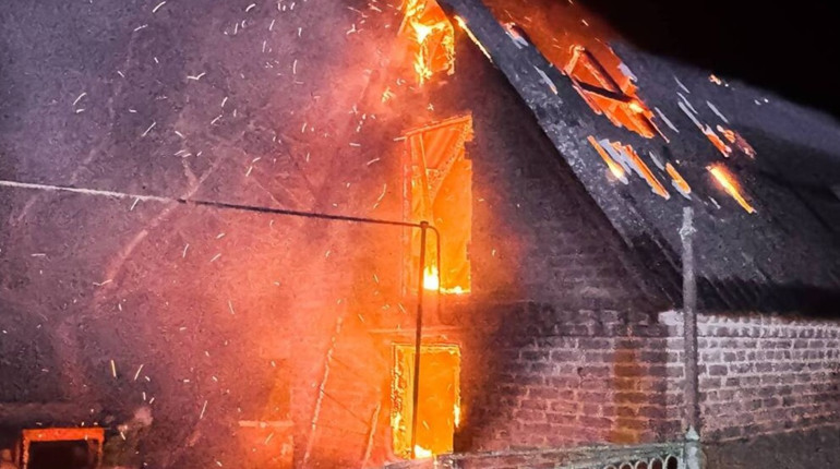 У Шалигинській громаді під час пожежі загинула людина