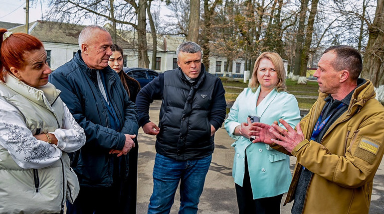 Ветеранський простір та реабілітаційний центр: Кагарлик відвідала міністерка у справах ветеранів