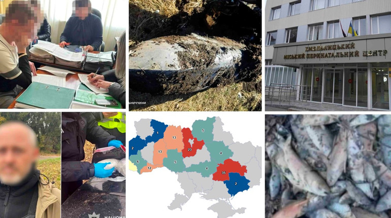 У сусідів: гучні справи, небезпечні знахідки, вироки суду та масштабні ремонти в лікарнях