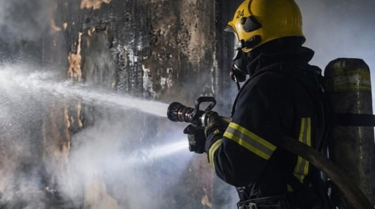 В Почаєві трапилась масштабна пожежа