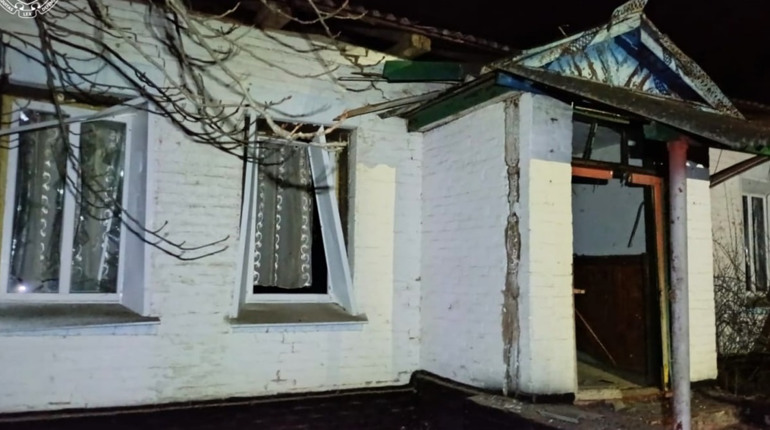 На Полтавщині внаслідок атаки дронів пошкоджені будинки, електромережі та автомобіль