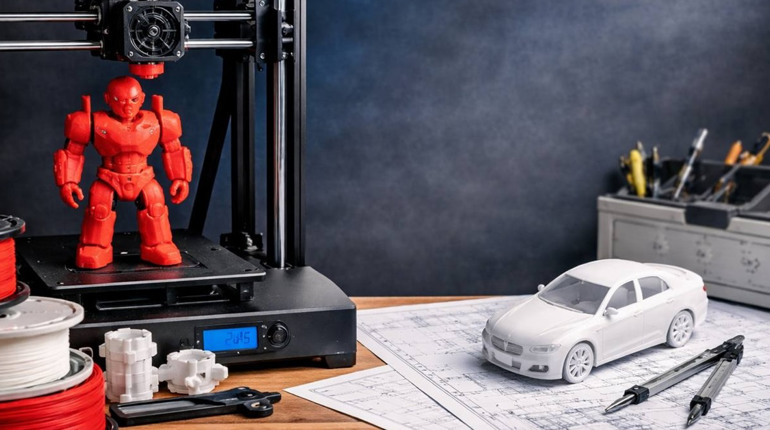 3D-друк у Жовтих Водах: прототипи, деталі та сувеніри під замовлення