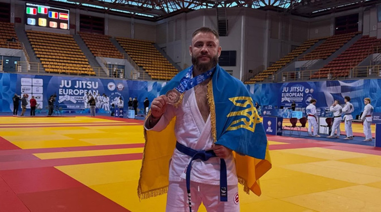 Фастівчанин Іван Кучерявий виборов «бронзу» чемпіонату Європи з джиу-джитсу