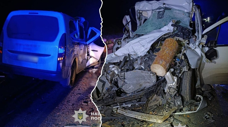 На трасі між Глуховом і Києвом легковик врізався у вантажівку: загинув водій