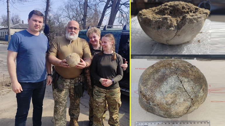 У Переяславі знайшли кістку мамонта віком близько 25 тисяч років