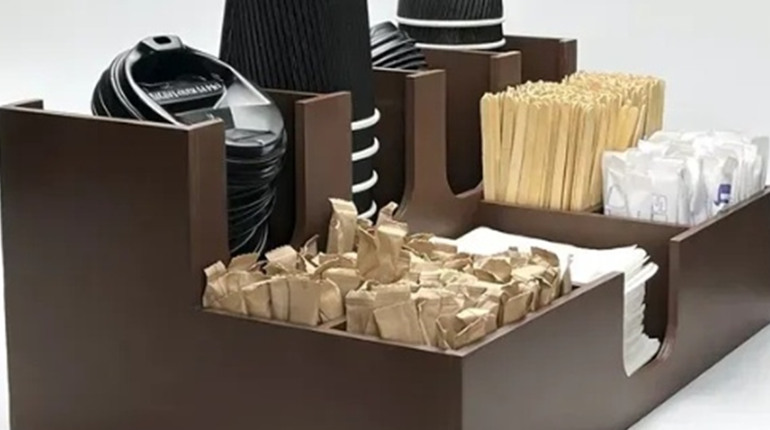 Органайзери для кав'ярні в зоні самообслуговування: як зробити простір зручним для гостей