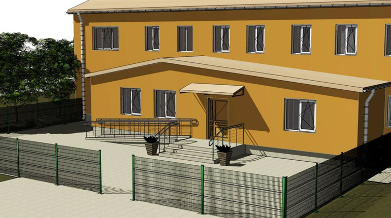 Колишня лазня стане домом: у Звягелі будують стаціонар для одиноких людей старшого віку