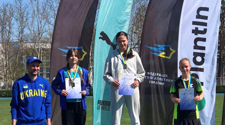 Юні легкоатлетки з Фастова здобули золото та встановили особисті рекорди на Всеукраїнських змаганнях