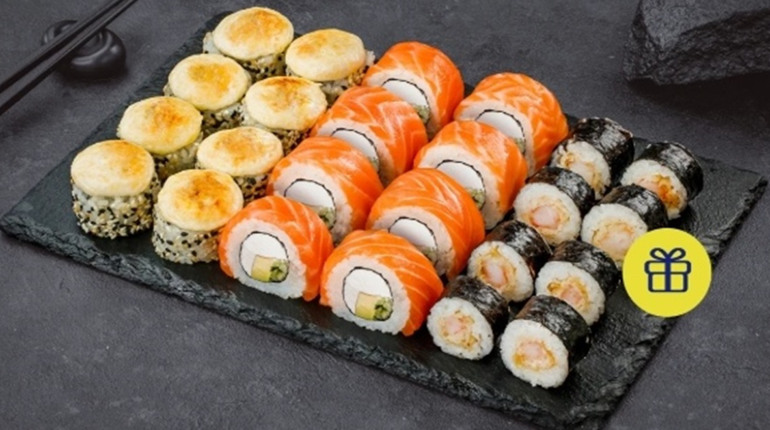 У Sushi Master у Чернігові з'явилися нові комбіновані набори ролів