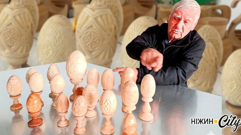 Різьбяр Григорій ВАСИЛЕНКО: секрет майстра - це безмежна любов до своєї справи.