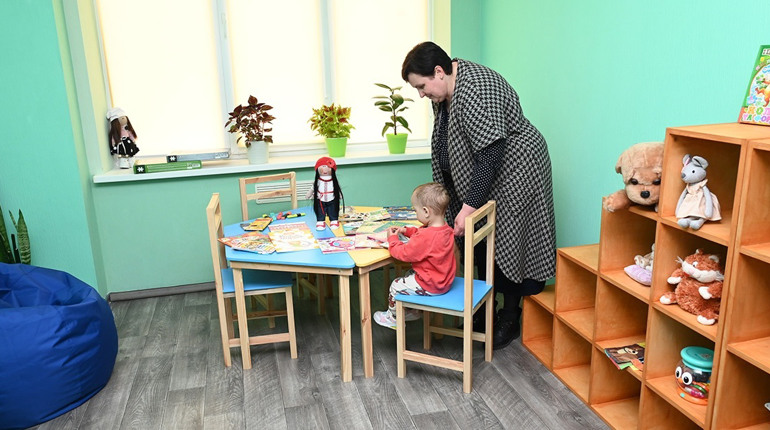 Щоб діти не нудьгували: у Кагарлику в Центрі соціальних послуг з’явилася ігрова кімната