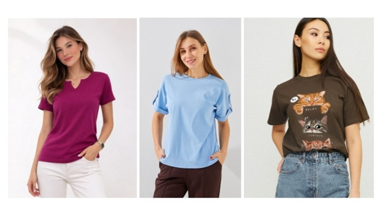 Яка жіноча футболка краще працює в багатошарових образах