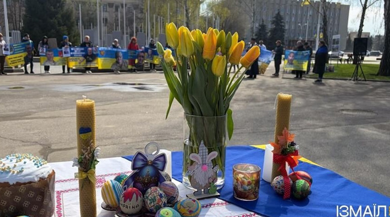 Боротьба за кожного триває: в Ізмаїлі пройшла мирна акція на тлі чергового обміну полоненими