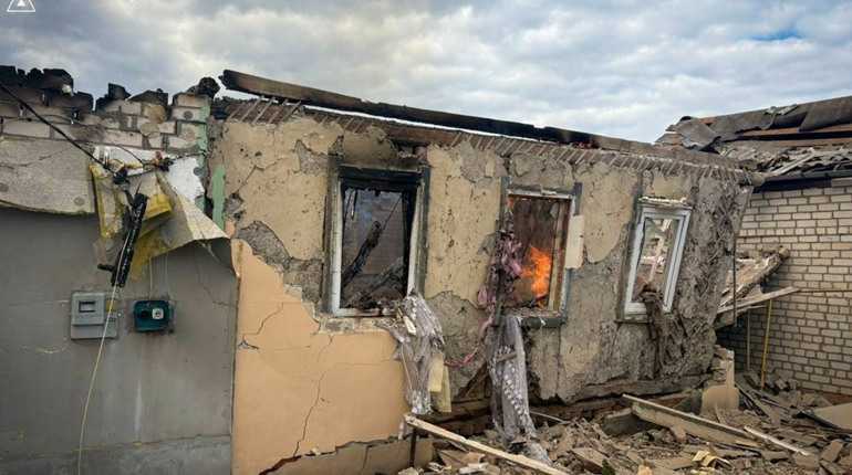 Одна людина загинула під час атаки БпЛА на Великий Бурлук 13 квітня