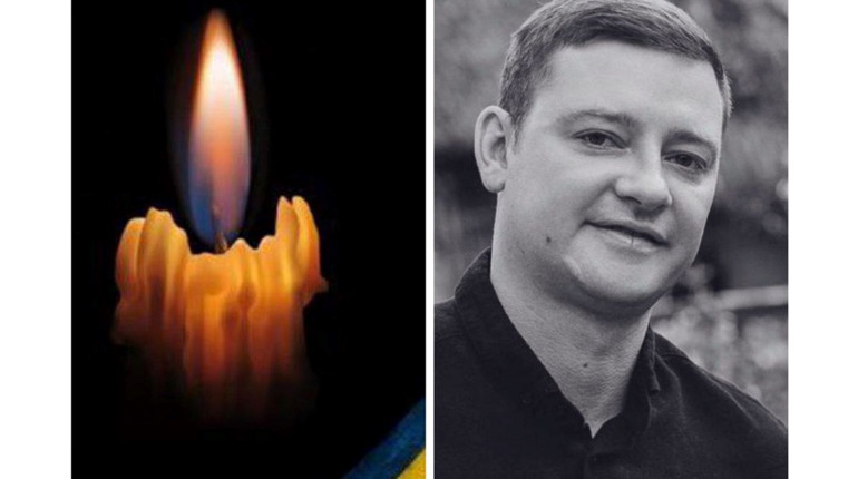 Фастівська громада провела в останню путь Захисника Євгена Михайлова