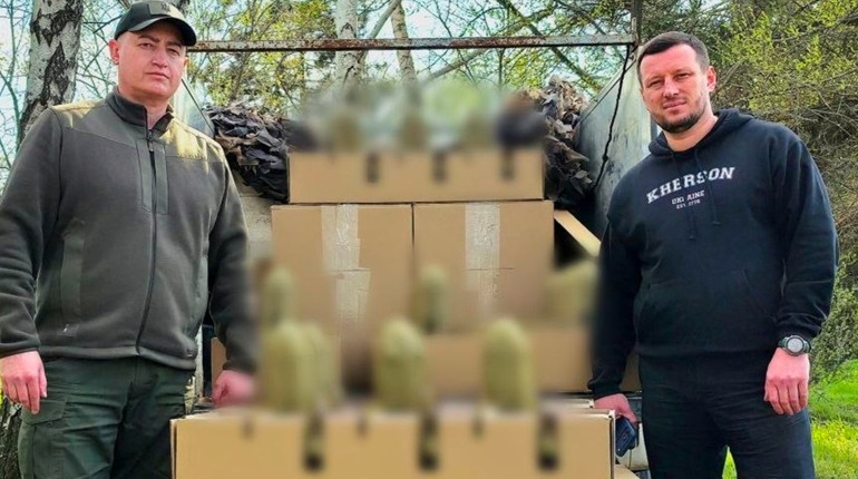 Зенітний підрозділ на Херсонщині отримав десятки дронів-перехоплювачів