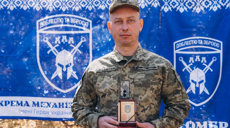 Військовослужбовець з Кременеччини отримав високу відзнаку