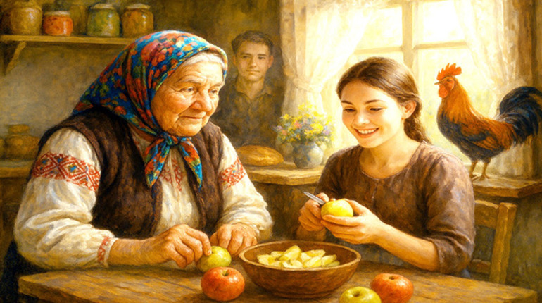 Оповідка про бабу Калиниху і наречену для онука