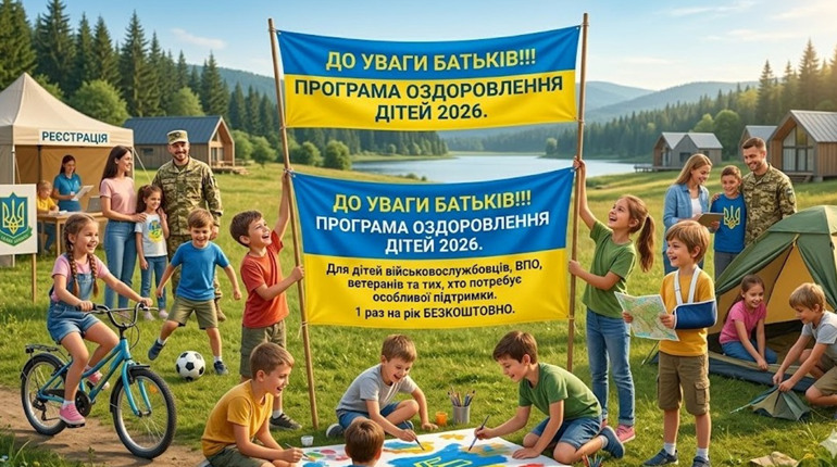 Оздоровлення дітей за державний кошт: хто може отримати путівку у Старокостянтинові