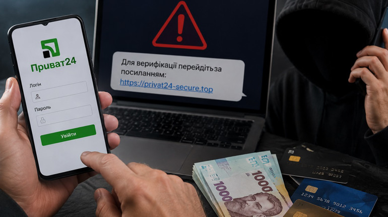 Житель Красної Луки втратив 120 тисяч гривень через фейкову «техпідтримку» та підроблений «Приват24»