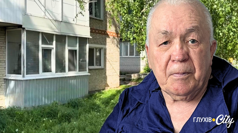 Посікло уламками на балконі: троє пенсіонерів постраждали внаслідок атаки дрона по Глухову