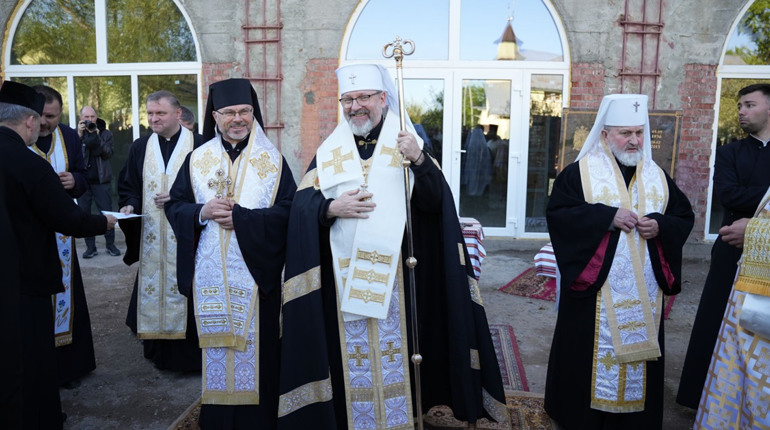 На Дрогобиччині буде медико-соціальний центр: фундаційну грамоту заклав Блаженніший Святослав