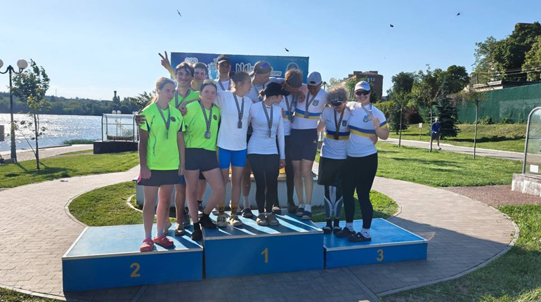 Фастівські веслувальники вибороли медалі Чемпіонату України в Умані