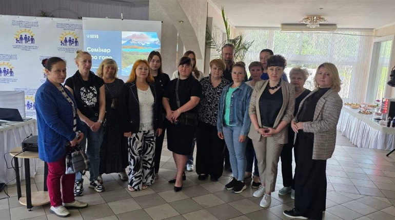 У Старокостянтинові провели тренінги підтримки для дружин полеглих Героїв