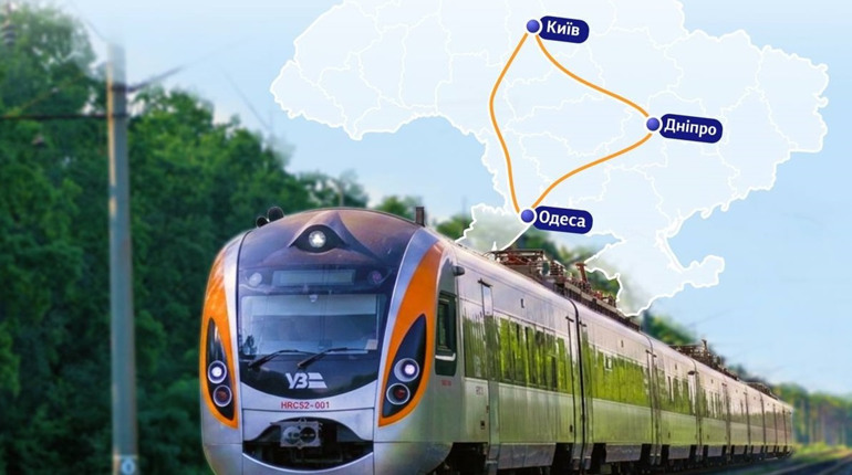 Укрзалізниця запускає нові швидкісні “Інтерсіті” до Одеси та збільшує кількість рейсів