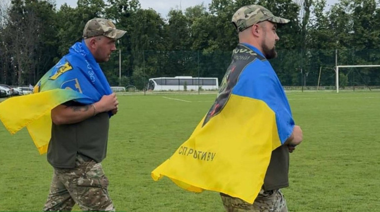ФК «Куп’янськ» зіграв із «Колосом»: сержант із Куп’янщиини відкрив матч Чемпіонату області