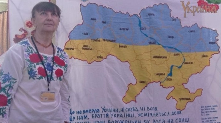 Вишита карта України – символ єдності, пам’яті та любові до рідного краю