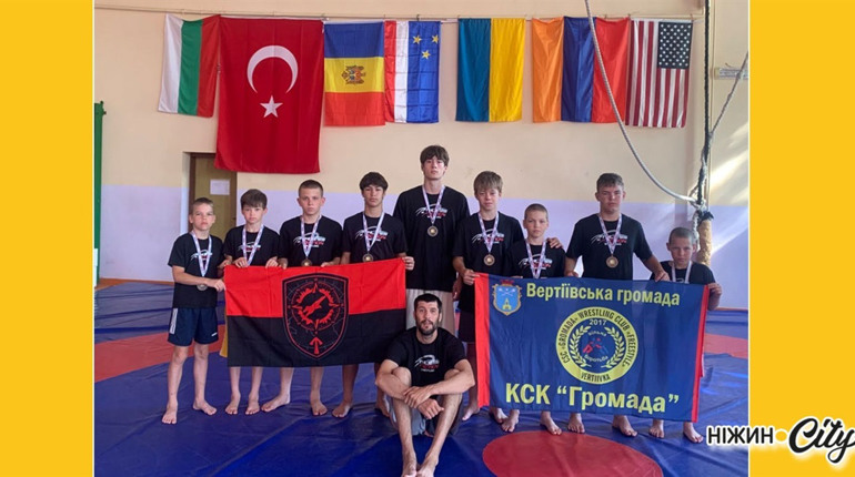 130 учасників із семи країн: борці Вертіївської громади змагалися в Молдові