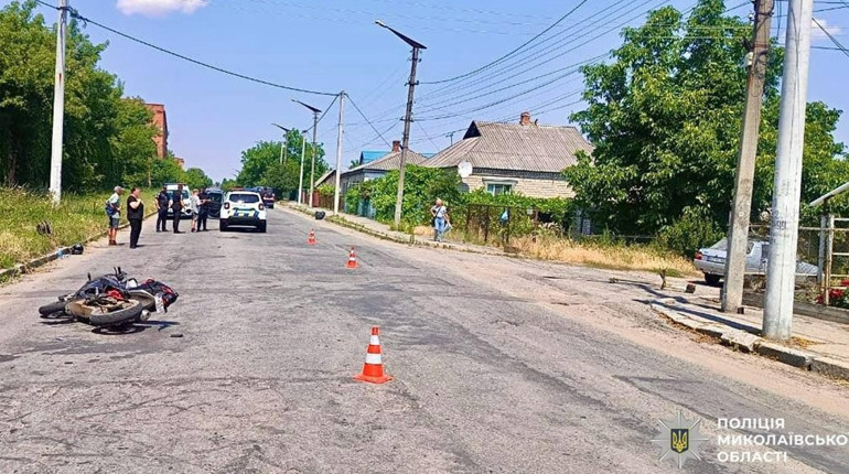 ДТП у Первомайську: загинув водій мотоцикла