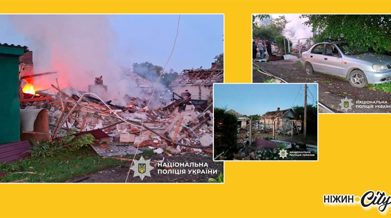 Поліція документує наслідки ворожої атаки на Чернігівщині: є постраждалі