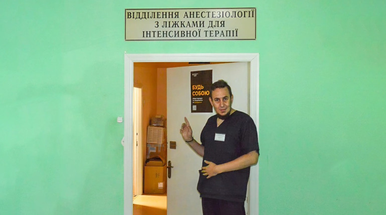Для пацієнтів і медиків: оновлення у реанімаційному відділенні у Кагарлицькій лікарні