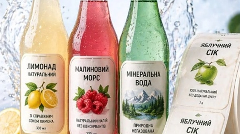 Етикетки на пляшки: види, матеріали та особливості друку