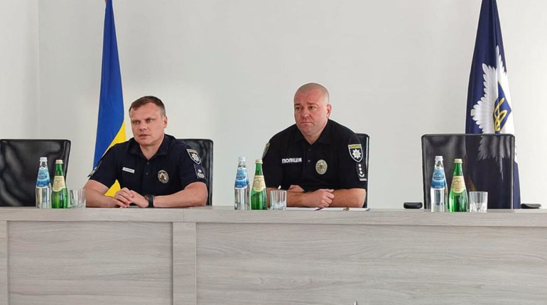 На Фастівщині представили нового очільника районної поліції Олександра Беззубенка