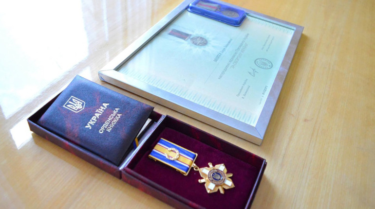 Ветеран з Мени Роман Сизоненко нагороджений орденом «За мужність» ІІ ступеня