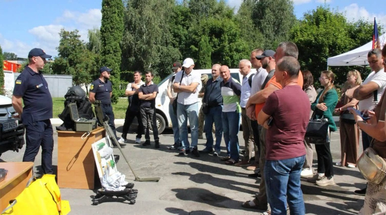 Як діяти у разі радіаційної загрози: Старокостянтинівська громада взяла участь у навчаннях