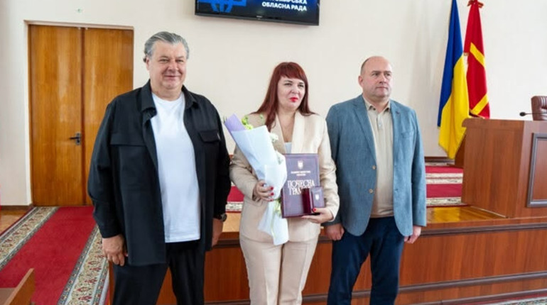 35 років в освіті: Тетяна Ващук отримала грамоту Кабміну