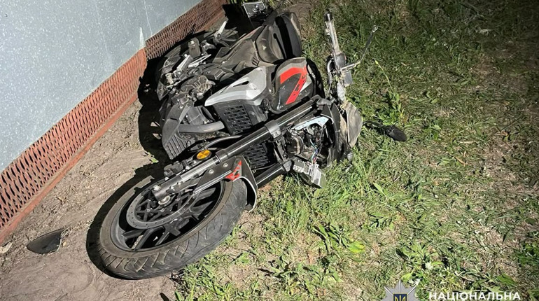 На Золотоніщині внаслідок ДТП загинув 14-річний мотоцикліст