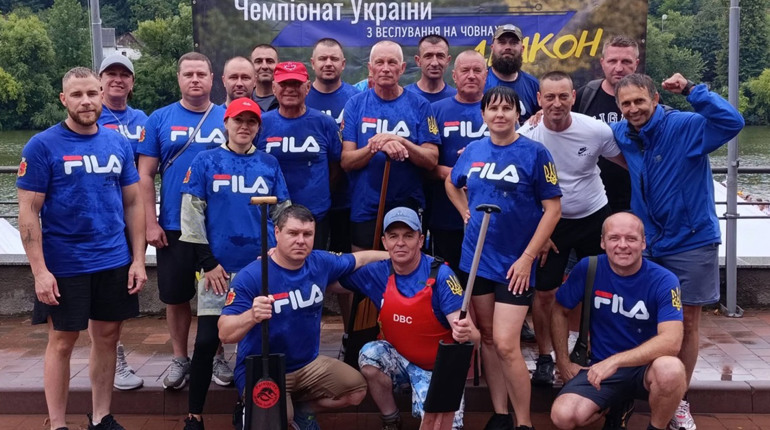 «Драгонбот Ветеран Переяслав» дебютували на Чемпіонаті України з веслування на човнах «Дракон»