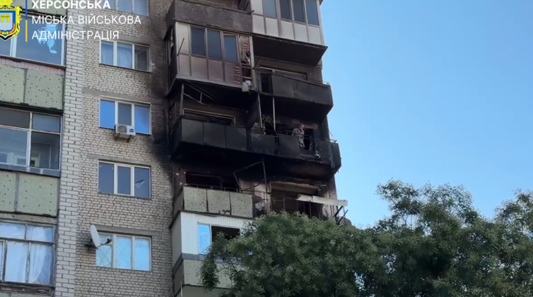 Російські атаки на Херсонщину протягом доби: одна людина загинула, дев’ятеро дістали поранення