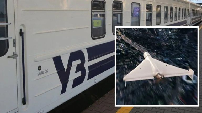 Як "Шахед" міг атакувати поїзд на ходу в глибокому тилу на Житомирщині: ВВС